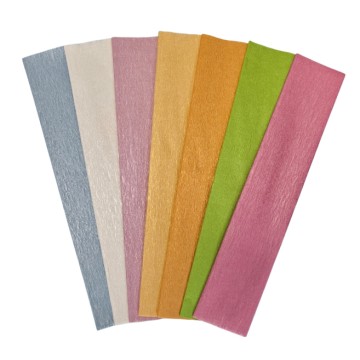 Printed & Fluorescent & Metallic & Pearl Crepe Paper