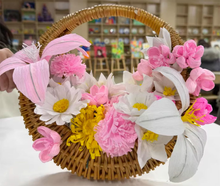 Floral Crepe Paper5