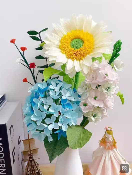 Floral Crepe Paper6