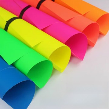 Printed Fluorescent Paper