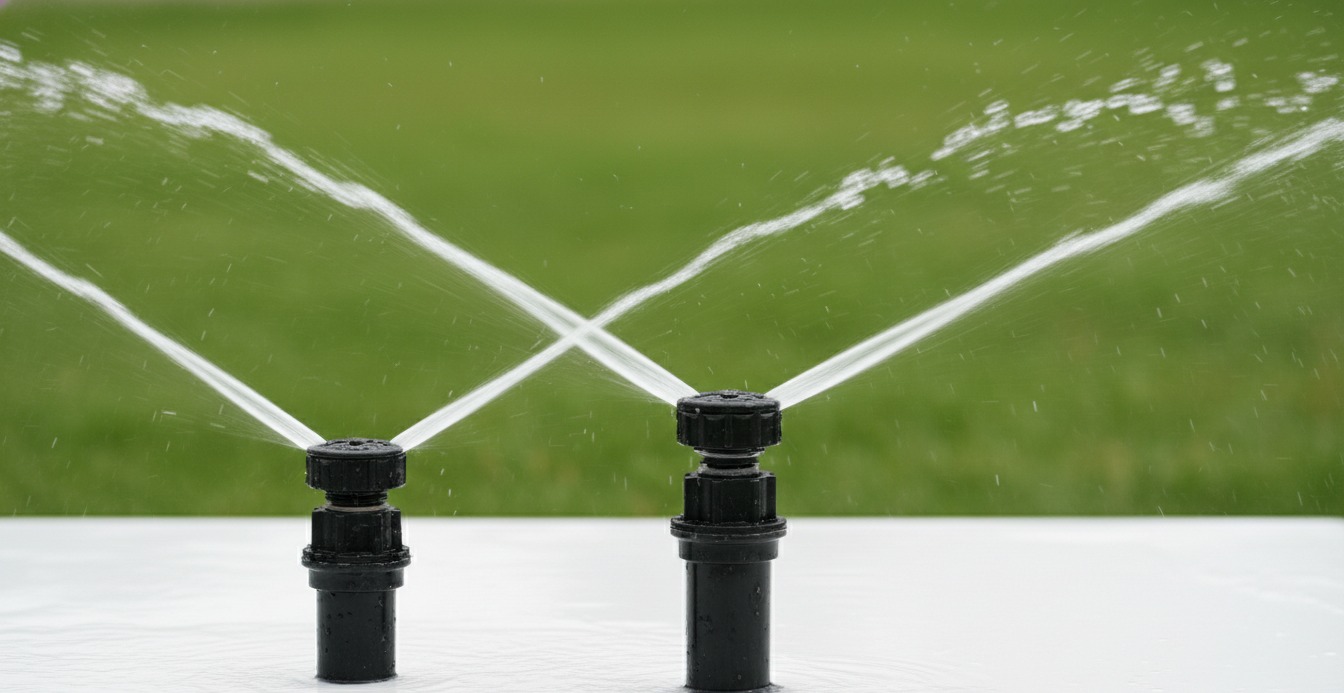Gear Drive Sprinklers HF01 vs. HF02: Coverage Radius, Pressure Range, and OEM Programs for Residential Landscape Contractors