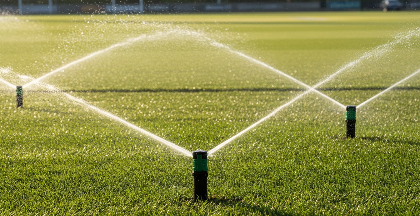 Australian Turf Managers Install Pop-Up Sprinklers for Sports Field Renovation