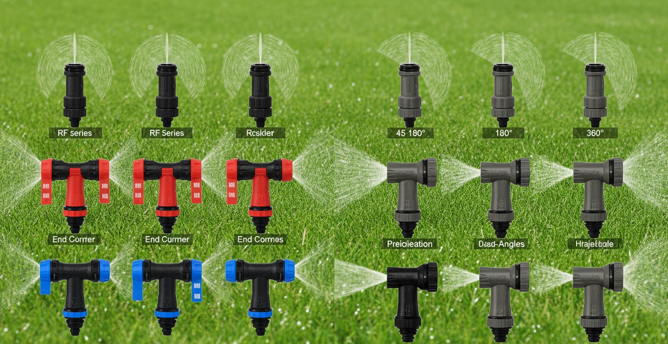Garden Sprinkler Nozzles: RF vs. FN Series — Spray Patterns, Precipitation Rates, and Retrofit Compatibility for Existing Systems