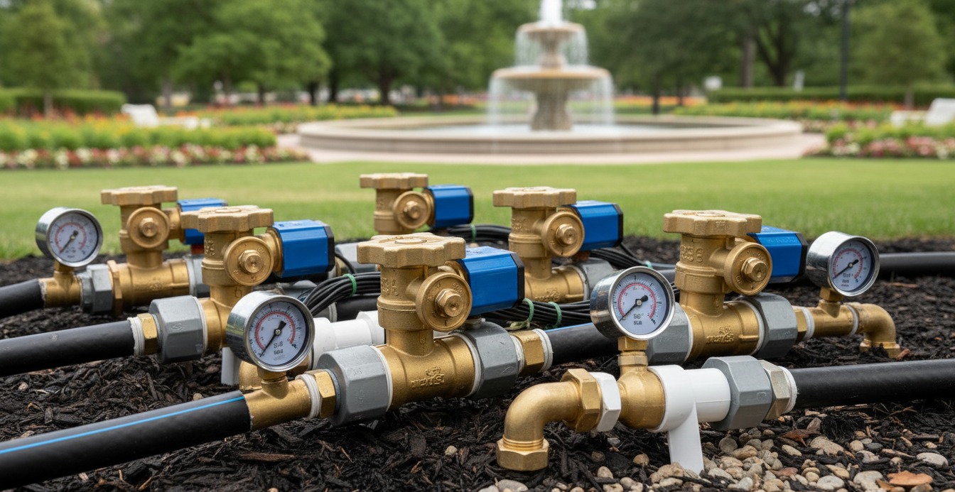Landscape Irrigation Valves: 1-Inch Flow Capacity, Pressure Regulation, and OEM Customization for Municipal Water Management