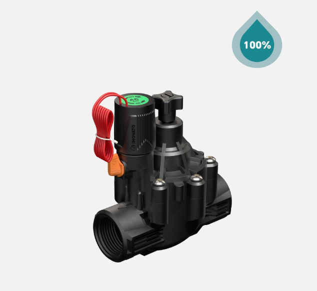 a hydraulically driven diaphragm-type valve, DN20 (3/4") or DN25 (1"), used throughout this article as the reference residential-zone hardware.
