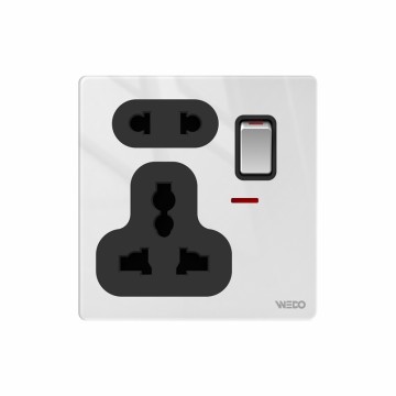 5Pin MF Switched Socket With Light