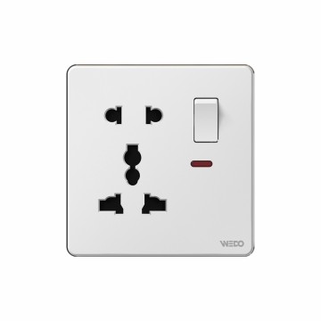 5Pin MF Switched Socket With Light