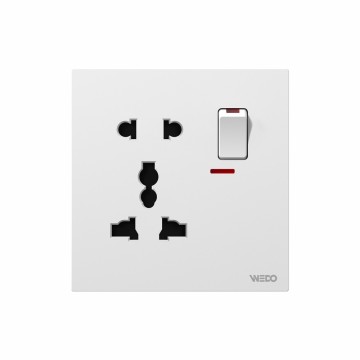 5Pin MF Switched Socket With Light