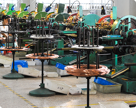 Copper and silver alloy spare parts
