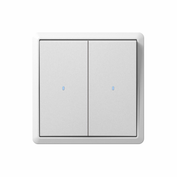 O4 2Gang 1 Way Switch with light/2 Gang 2 Way Switch with light