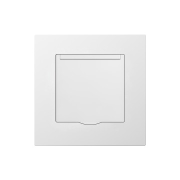 E3 French Socket With Waterproof Cover/German Socket With Waterproof Cover