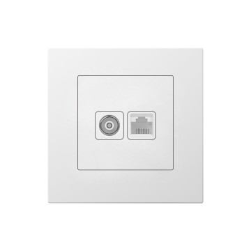E3 Tel+TV Socket/Computer Data+TV Socket