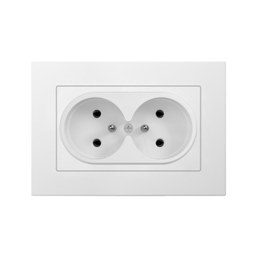 E3 Double French Socket