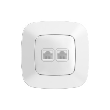 E5 Double Tel Socket/Double Computer Data Socket/Tel+Computer Data Socket