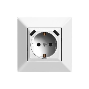 E6 German USB+Type-C