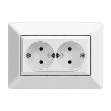 E6 Double German socket(short)