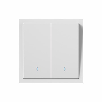 O7 2 Gang 1 Way Switch With Light/2 Gang 2 Way Switch With Light