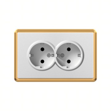 O5 Double German socket(short)