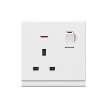 A20 13A Switch socket with neon (single pole)/13A Switch socket with neon (double pole）