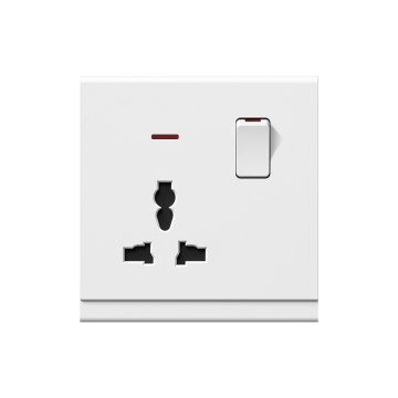 A20 MF Switch socket with neon