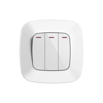 E5 3Gang1Way Switch With Light