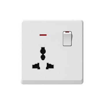 A17 MF switch socket with neon