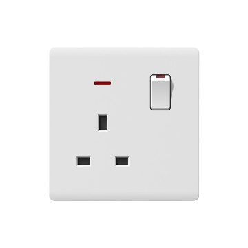 A14series 13A switch socketwith neon (single pole)/13A switch socketwith neon (double pole)