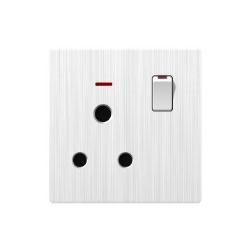 A11 15A switch socket with neon/32A DP switch socket with neon