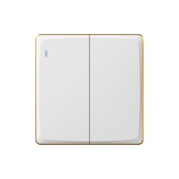 A21 2gang 1way switch