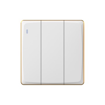 A21 3 gang 1way switch