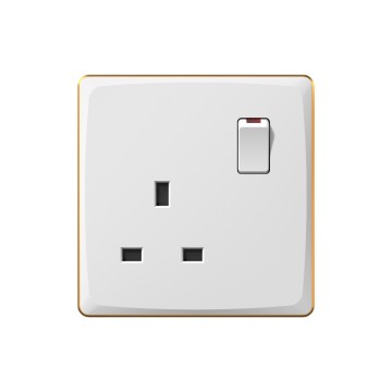 A21 13A switch socket single pole