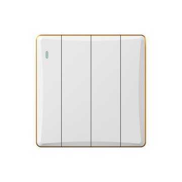 A15 series 4gang1way switch/4gang2way switch