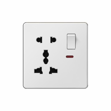 A12 5 pin MF switch socketwith neon