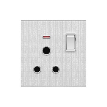 A19 15A switch socket with neon/32A DP switch socket with neon