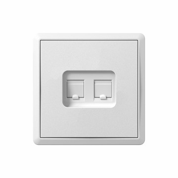 O4 Double telephone socket