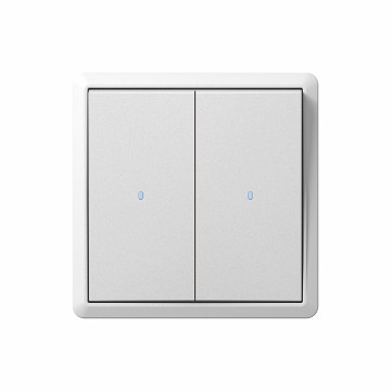 O4 2Gang 1 Way Switch with light/2 Gang 2 Way Switch with light