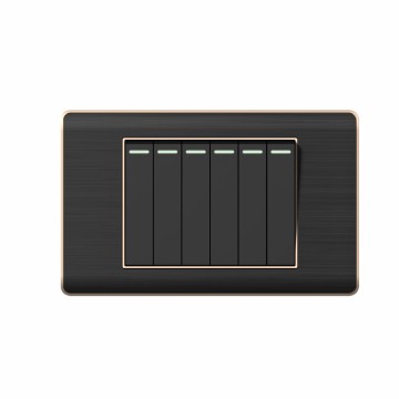 A20 series 6Gang1Way Switch/6Gang2Way Switch