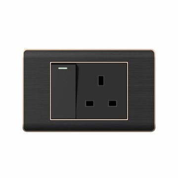 A20 series 1Gang1Way Switch With 13A Socket/1Gang2Way Switch With 13A Socket