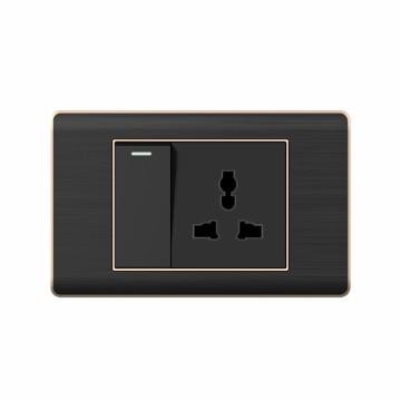 A20 series 1Gang1Way Switch With MF Socket/1Gang2Way Switch With MF Socket