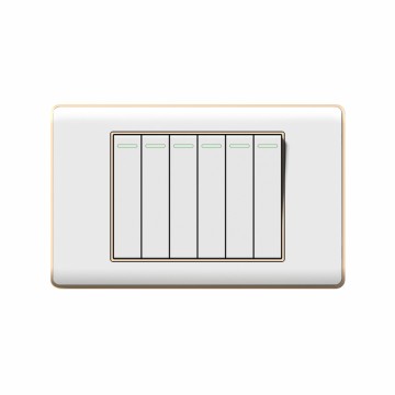 A30 series 6Gang1Way Switch/6Gang2Way Switch