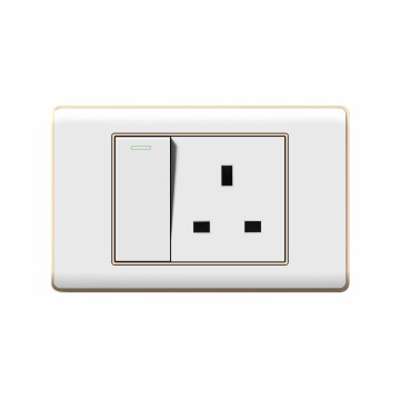 A30 series 1Gang1Way Switch With 13A Socket/1Gang2Way Switch With 13ASocket