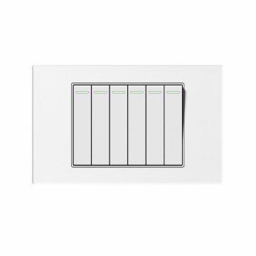 A40 series 6Gang1Way Switch/6Gang2Way Switch