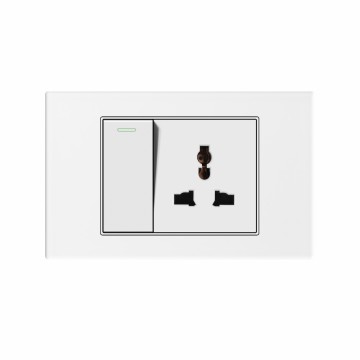 A40 series 1Gang1Way Switch With MF Socket/1Gang2Way Switch With MF Socket