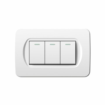 D series 3gang 1way switch/3gang 2way switch