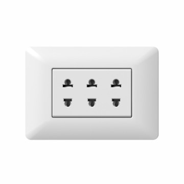 J series Triple 2P Socket