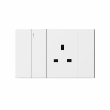 S series 1 Gang 1 Way Switch With 13A Socket /1 Gang 2 Way Switch With 13A Socket