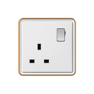 X10 13A switch socket without neon