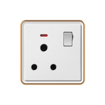 X10 15A switch socket with neon