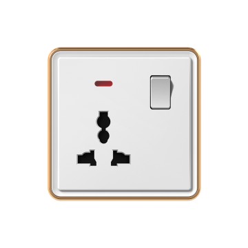 X10 MF switch socket with neon