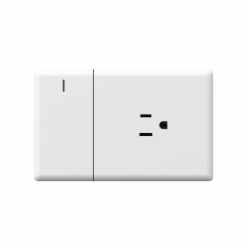 T10 series 1Gang1Way Switch With Amercian Socket/1Gang2Way Switch With Amercian Socket